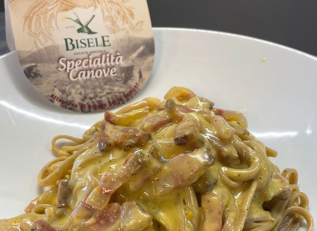 La pasta prodotta con il grano Biselle