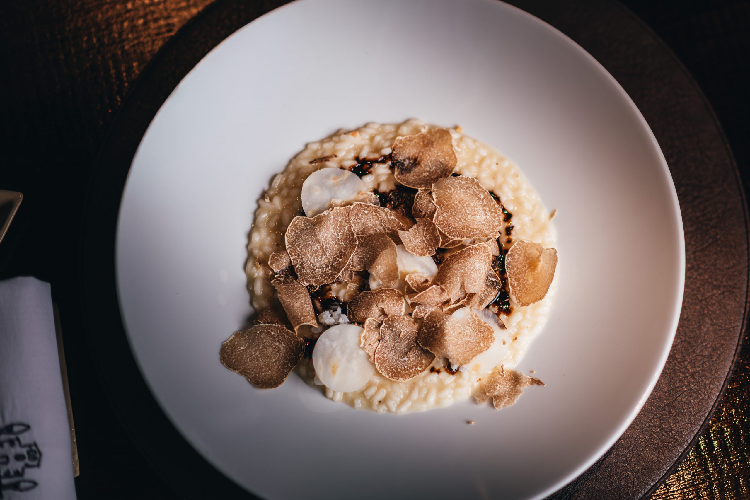 Il risotto al tartufo bianco di Tenuta San Pietro a Pettine