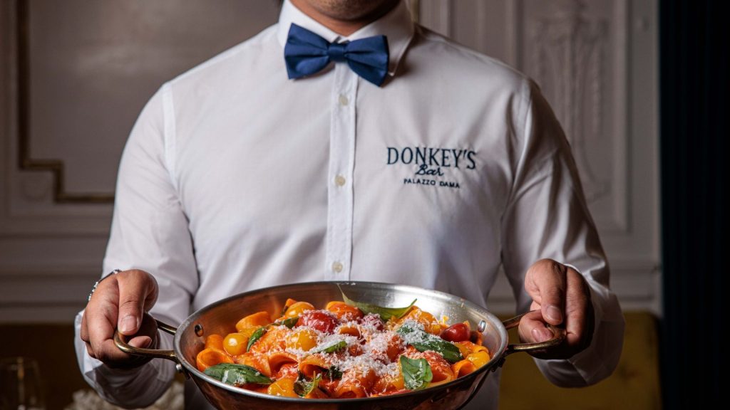 Donkey’s Bar a Palazzo Dama, nuova fine trattoria del Gruppo Acquolina a Roma