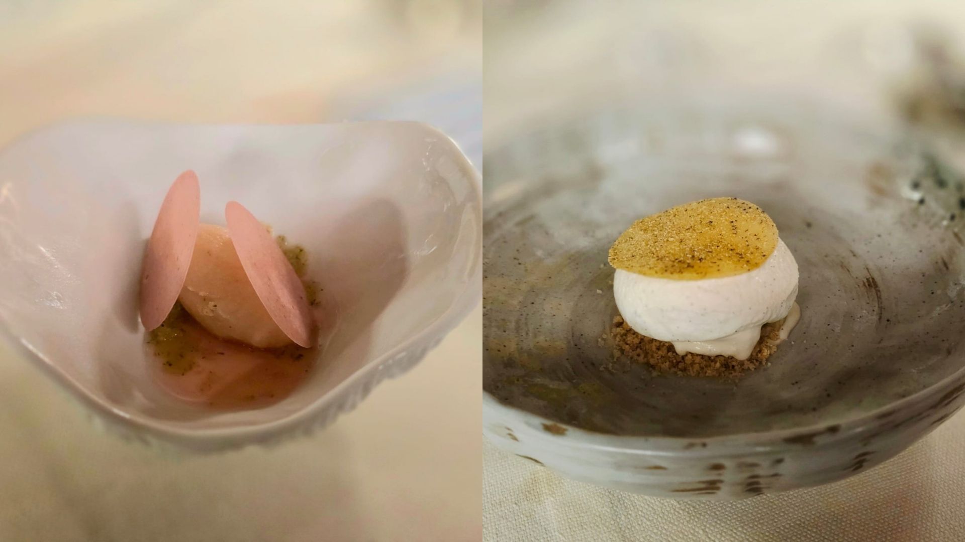 I dessert del ristorante Al Persef
