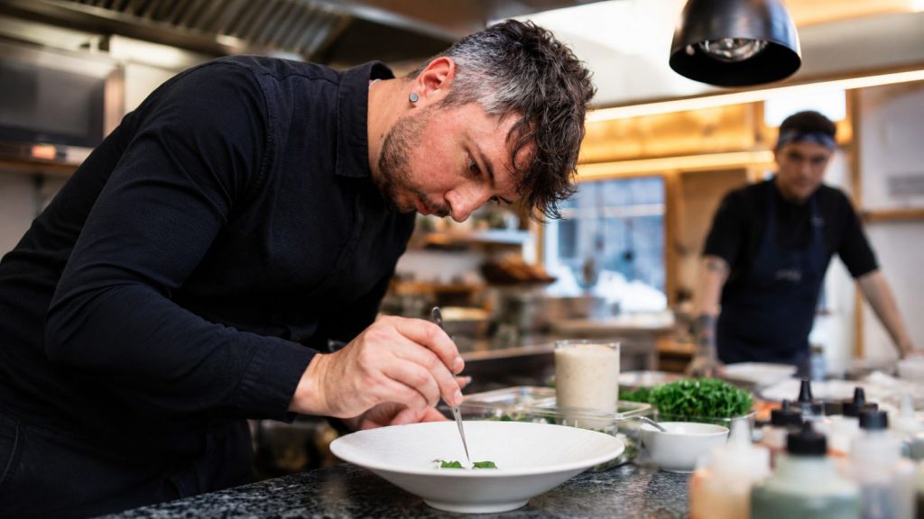 Lo chef Attilio Galli